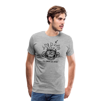 Big Dumb Ape Men's Premium T-Shirt - heather gray