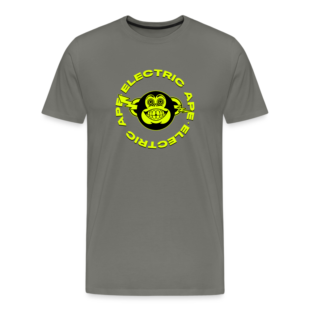 Circle Logo Men's Premium T-Shirt - asphalt gray