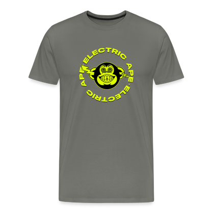 Circle Logo Men's Premium T-Shirt - asphalt gray