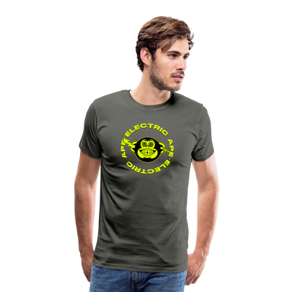 Circle Logo Men's Premium T-Shirt - asphalt gray