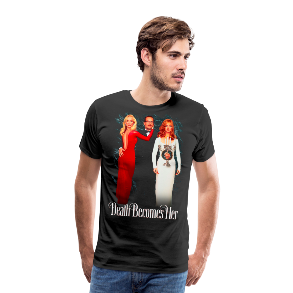Death Becomes Her Men's Premium T-Shirt SSM* - black