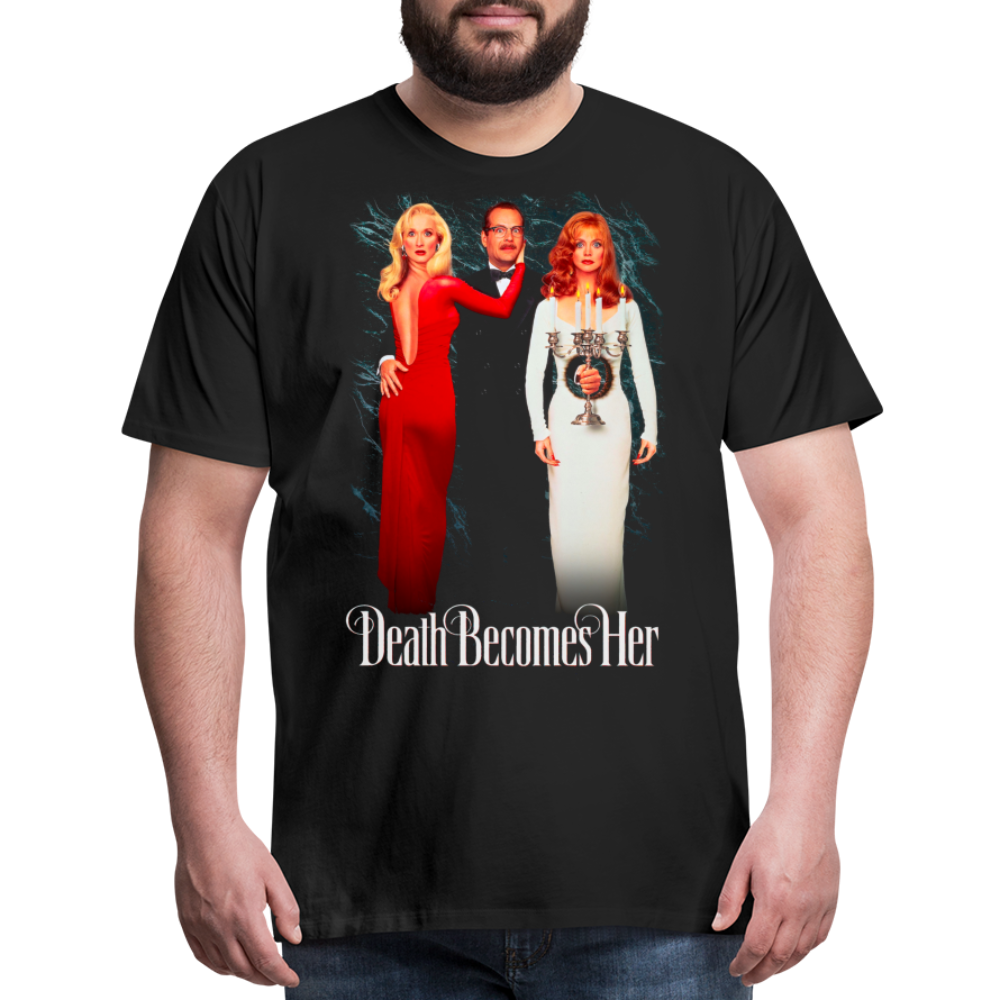 Death Becomes Her Men's Premium T-Shirt SSM* - black