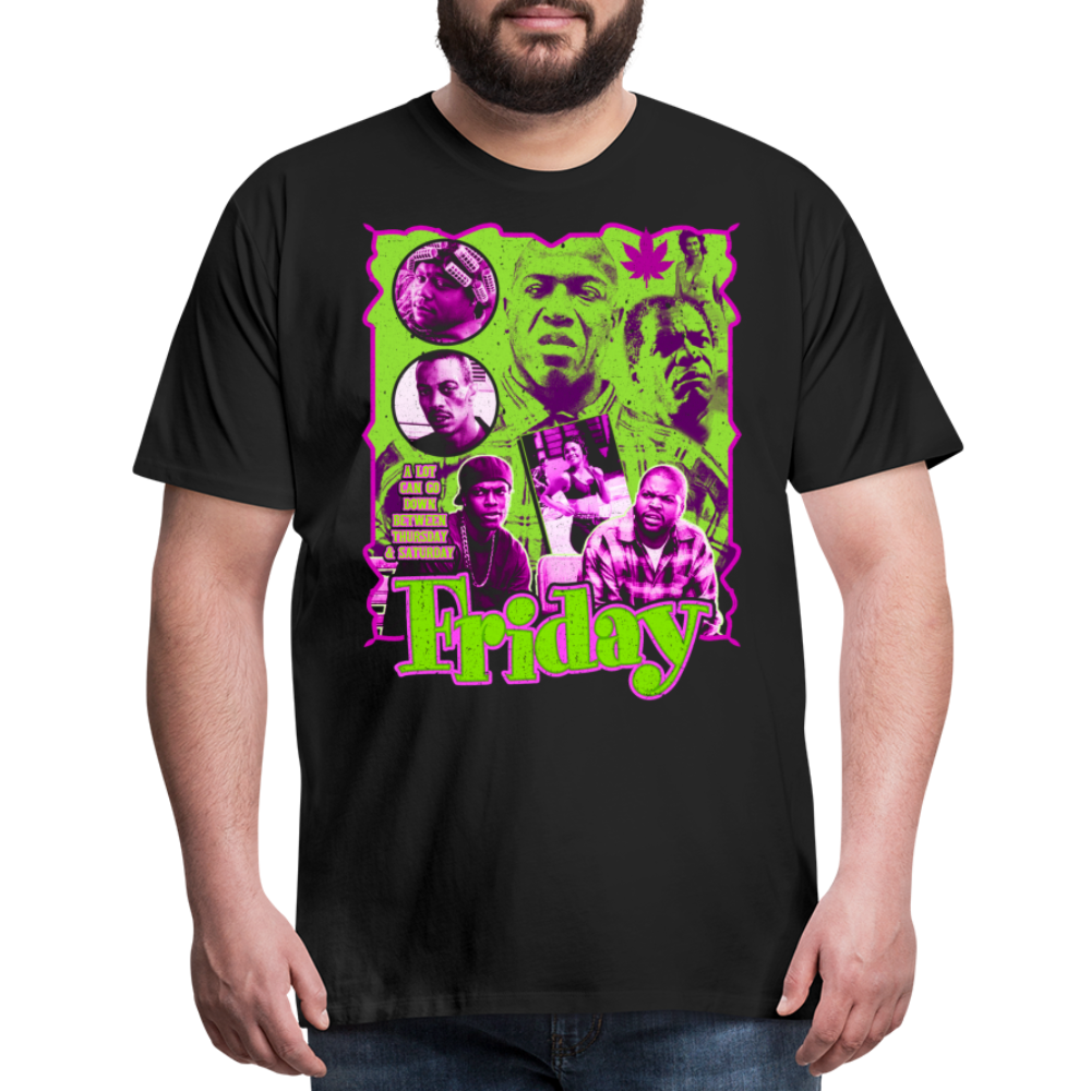 Friday Men's Premium T-Shirt SSM* - black