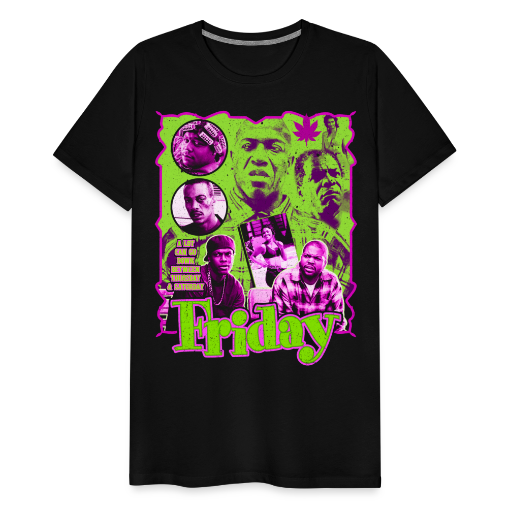 Friday Men's Premium T-Shirt SSM* - black