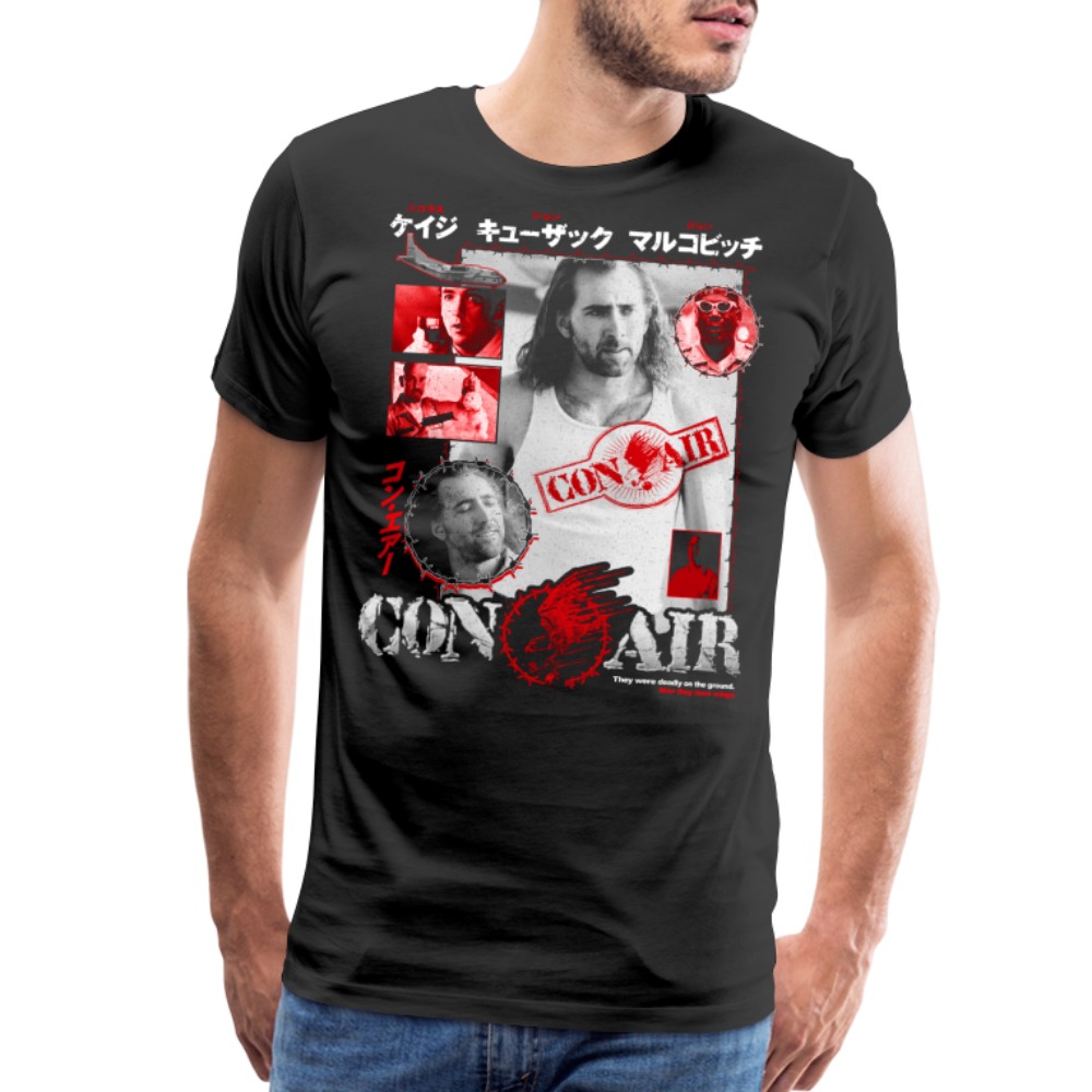 Bad Flight Men's Premium T-Shirt SSM* - black