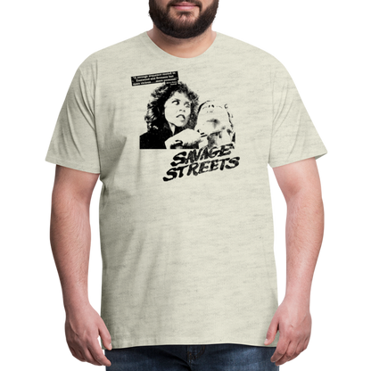 Streets Men's Premium T-Shirt SSM* - heather oatmeal
