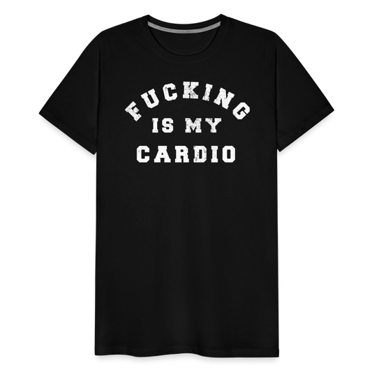 Cardio Men's Premium T-Shirt SSM* - black