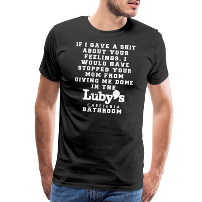 Lubys Men's Premium T-Shirt SSM* - black