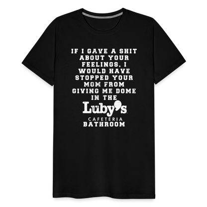 Lubys Men's Premium T-Shirt SSM* - black