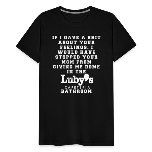 Lubys Men's Premium T-Shirt SSM* - black