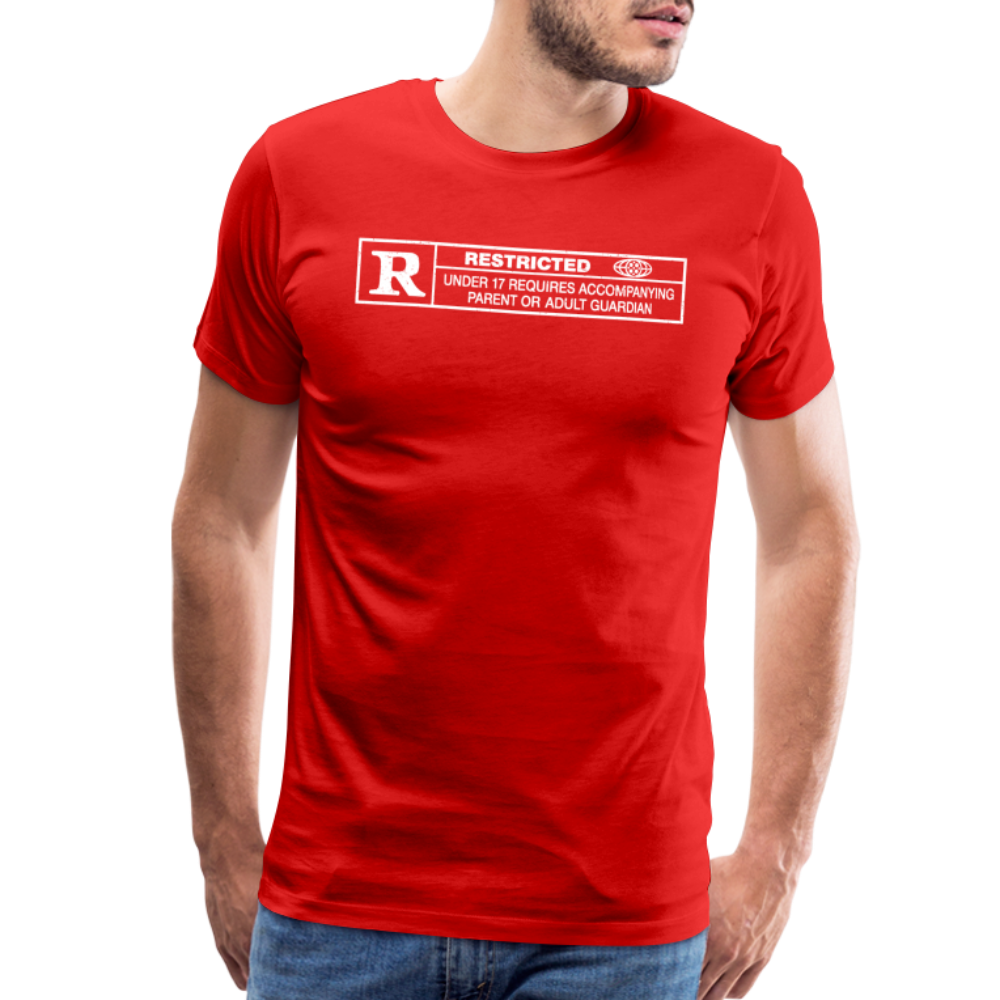 Rated R Men's Premium T-Shirt SSM* - red