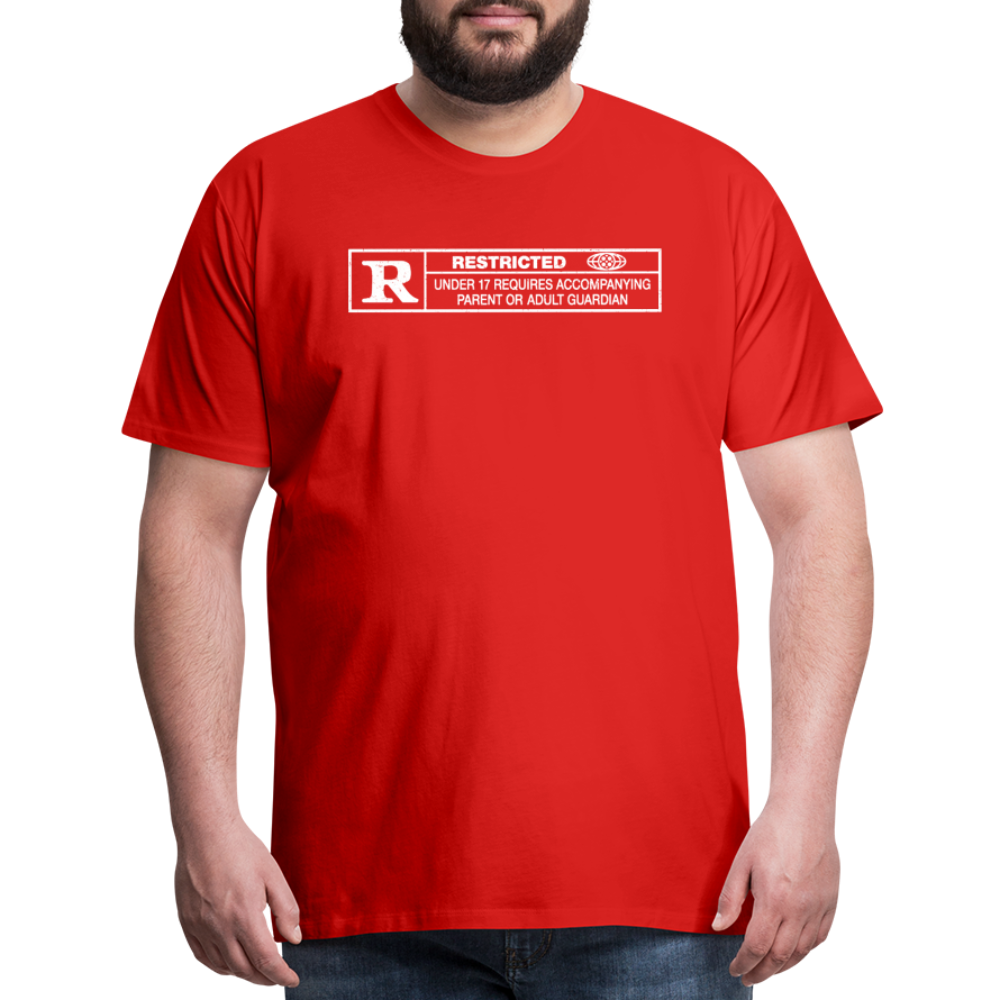 Rated R Men's Premium T-Shirt SSM* - red