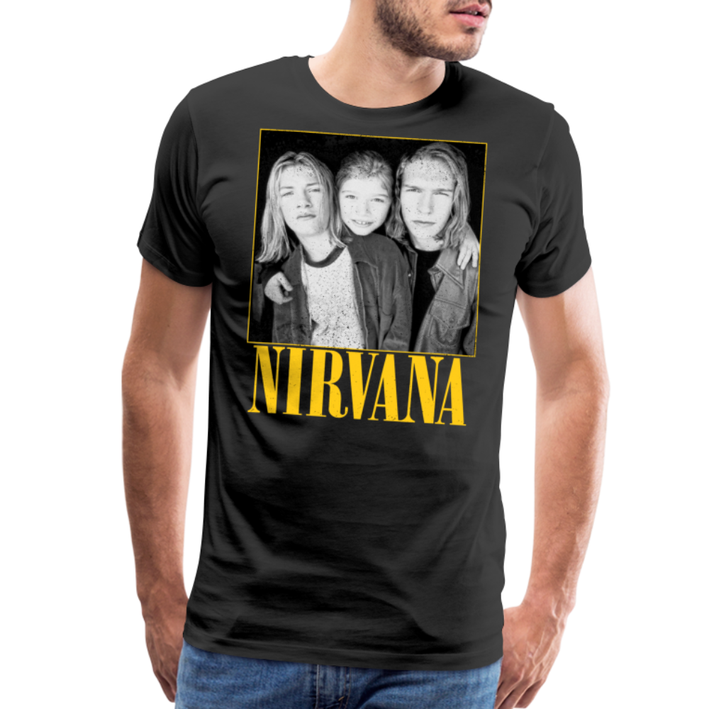 Long Hair Don't Care Men's Premium T-Shirt SSM* - black