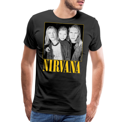 Long Hair Don't Care Men's Premium T-Shirt SSM* - black