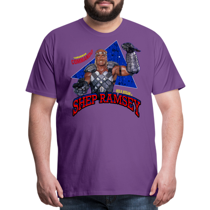 Shep Men's Premium T-Shirt SSM* - purple