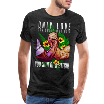 ONLY LOVE Men's Premium T-Shirt SSM* - charcoal grey