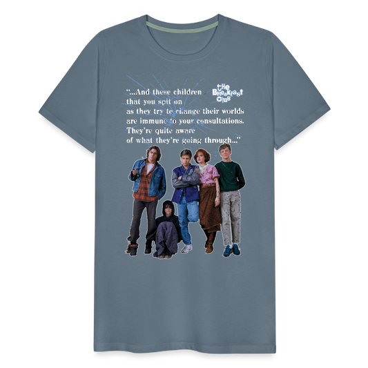 TBC Men's Premium T-Shirt SSM* - steel blue