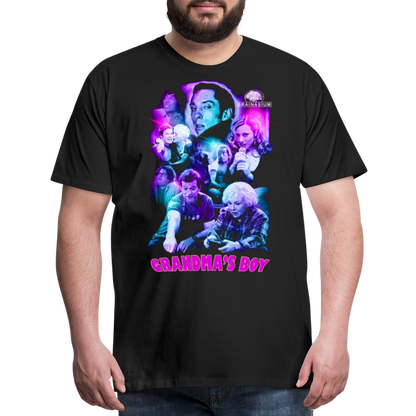 Grandmas Boy Men's Premium T-Shirt SSM* - black