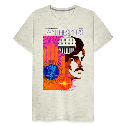 Synth Men's Premium T-Shirt SSM* - heather oatmeal