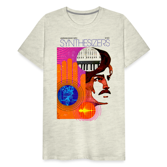 Synth Men's Premium T-Shirt SSM* - heather oatmeal