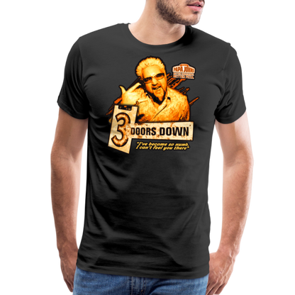 3doors Men's Premium T-Shirt SSM* - black
