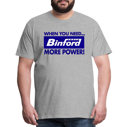 Binford Men's Premium T-Shirt SSM* - heather gray