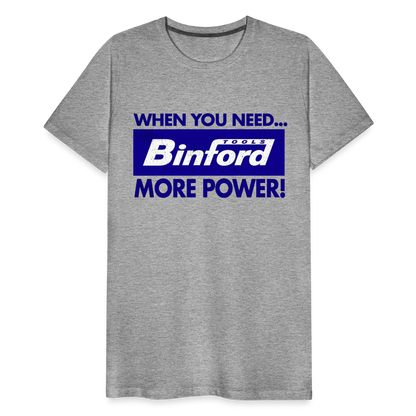 Binford Men's Premium T-Shirt SSM* - heather gray