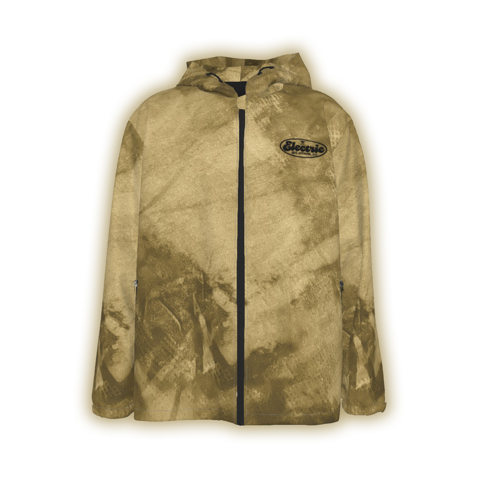 Bleach Spot Windbreaker Jacket