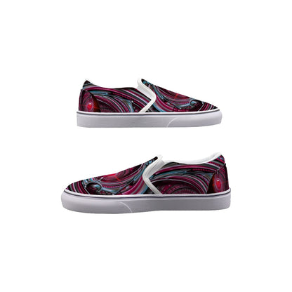 Silver BioMech Men's Slip On Sneakers
