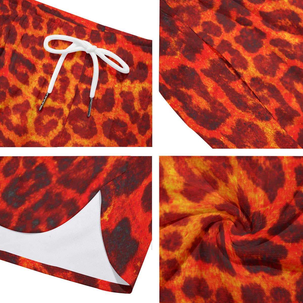 Metal Cheetah Dudes Drawstring Chill Gym Shorts