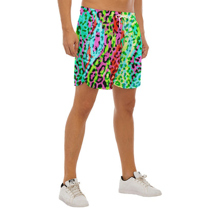 Candy Cat Dudes Drawstring Chill Gym Shorts