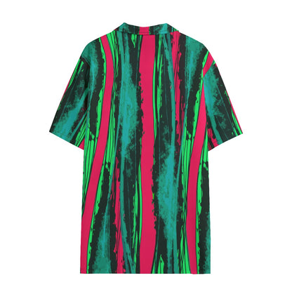 Majestic Melon Dudes Button Down Hawaiian Shirt