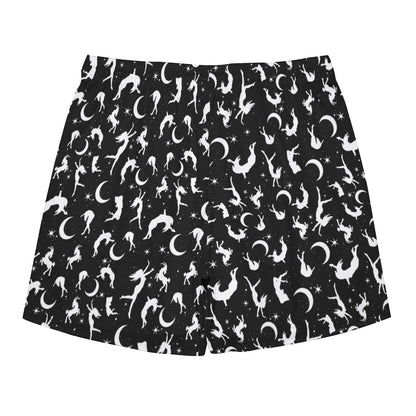 Black Philip Dudes Drawstring Chill Gym Shorts