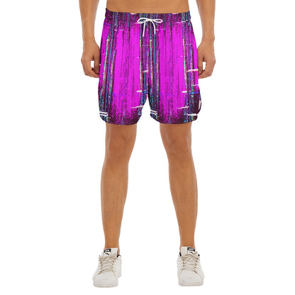 Static Box Dudes Drawstring Chill Gym Shorts