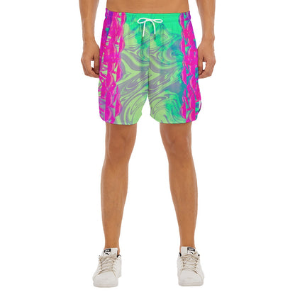 Fun Caps Dudes Drawstring Chill Gym Shorts