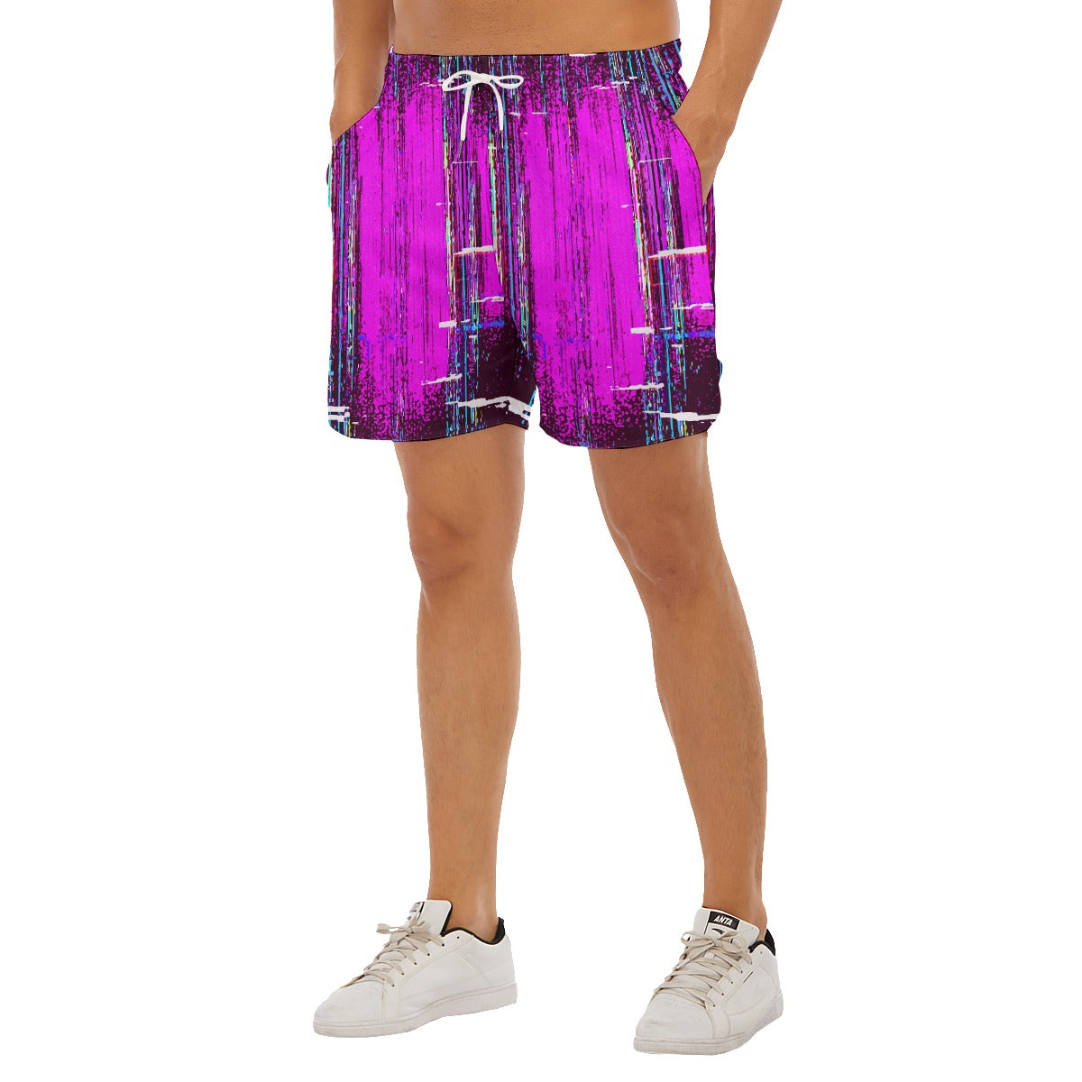 Static Box Dudes Drawstring Chill Gym Shorts