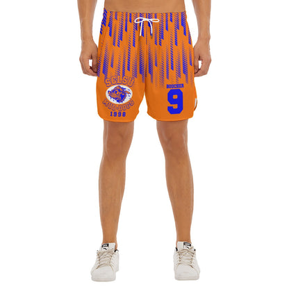 Water Sucks Dudes Drawstring Chill Gym Shorts