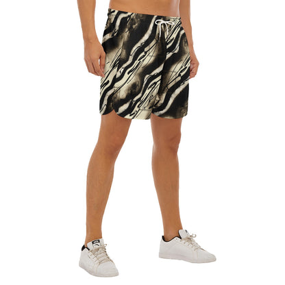 Droptop Drizzle Dudes Drawstring Chill Gym Shorts