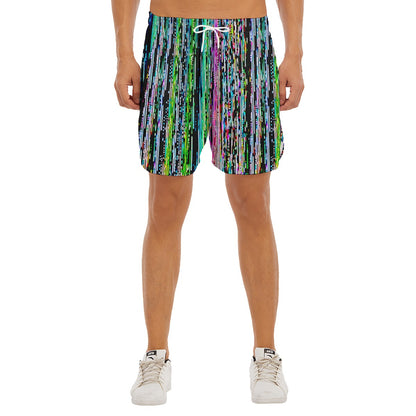 Static Late Night Dudes Drawstring Chill Gym Shorts