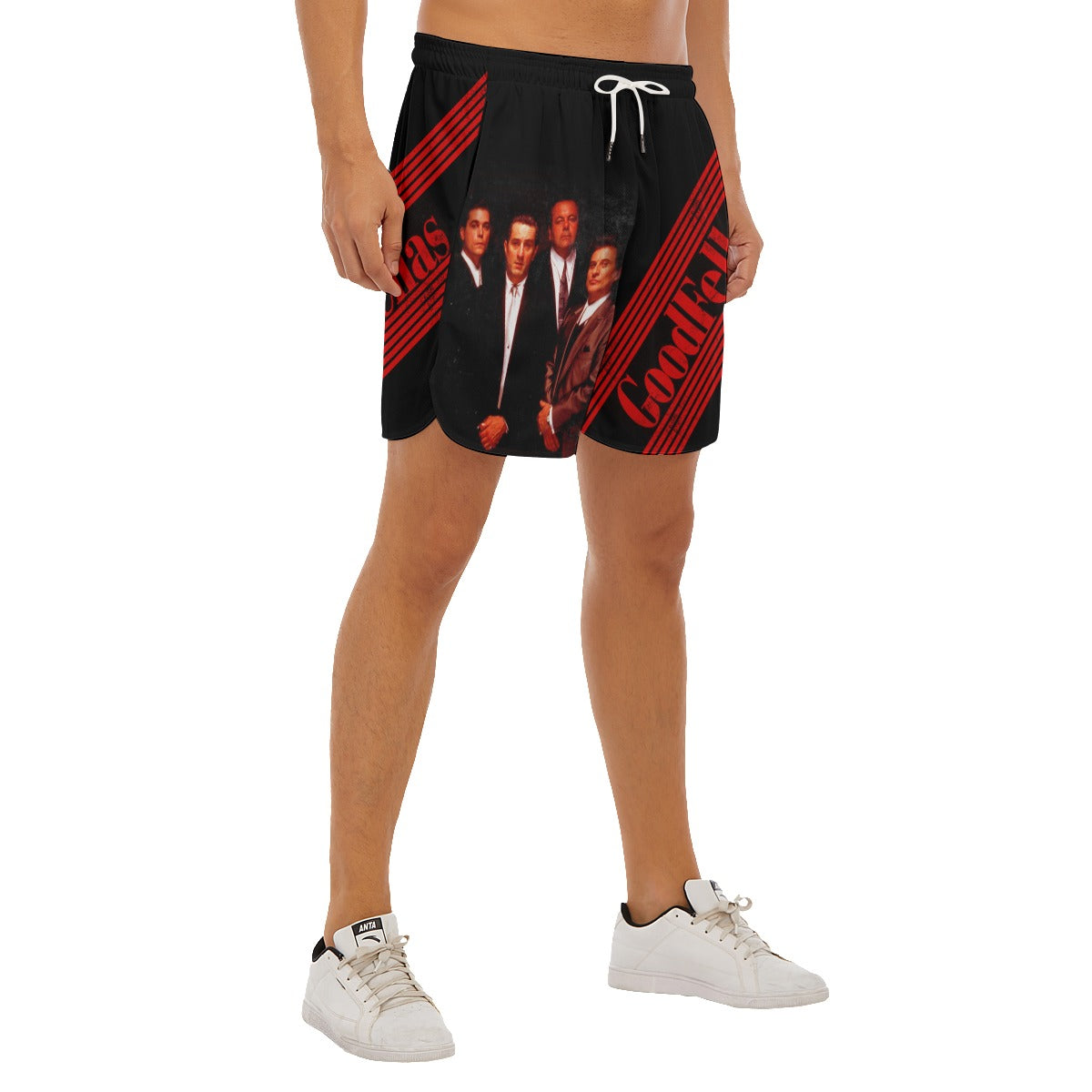 Rags to Riches Dudes Drawstring Chill Gym Shorts