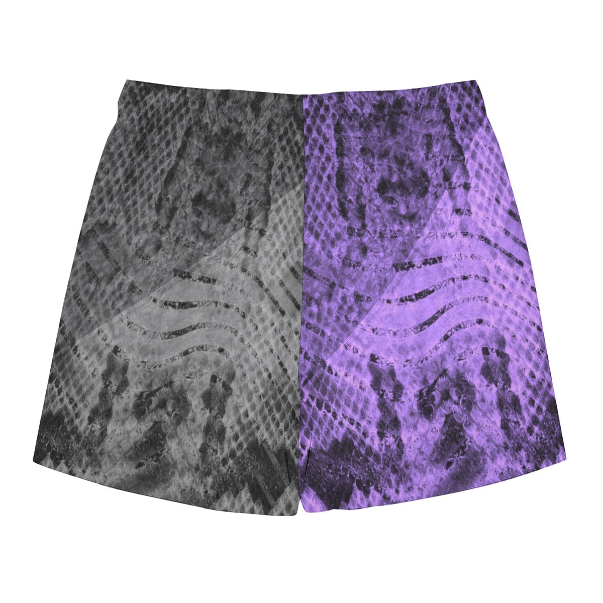 Purp Scales Dudes Drawstring Chill Gym Shorts