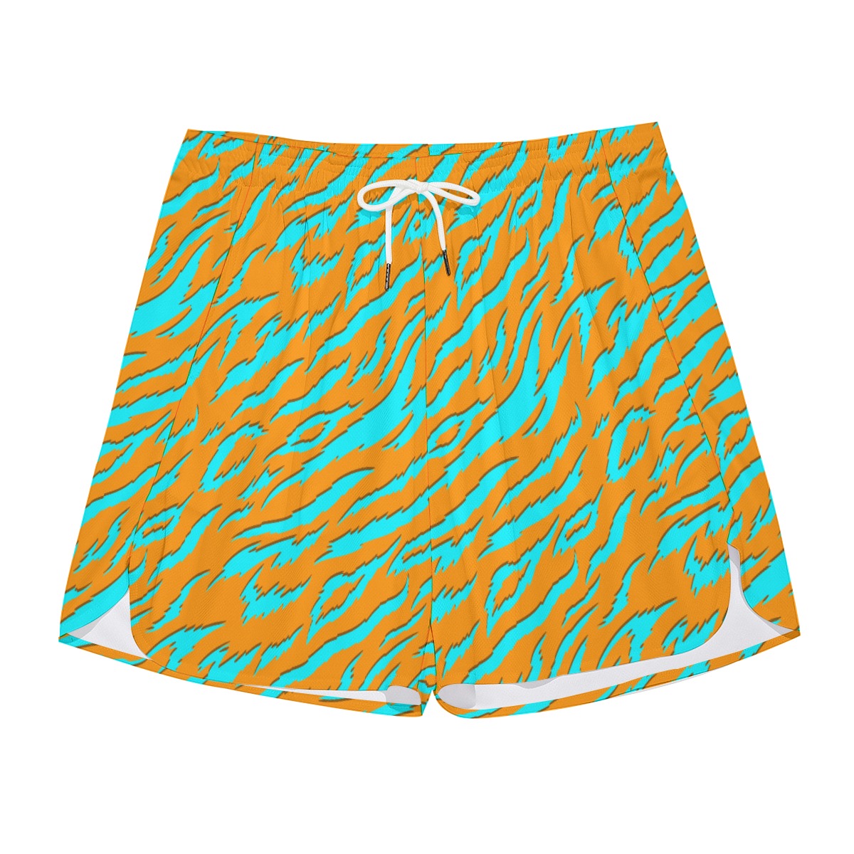 Tiger Pimp Dudes Drawstring Chill Gym Shorts