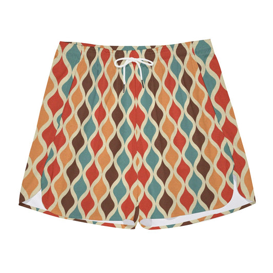 Hippy Diamond Dudes Drawstring Chill Gym Shorts
