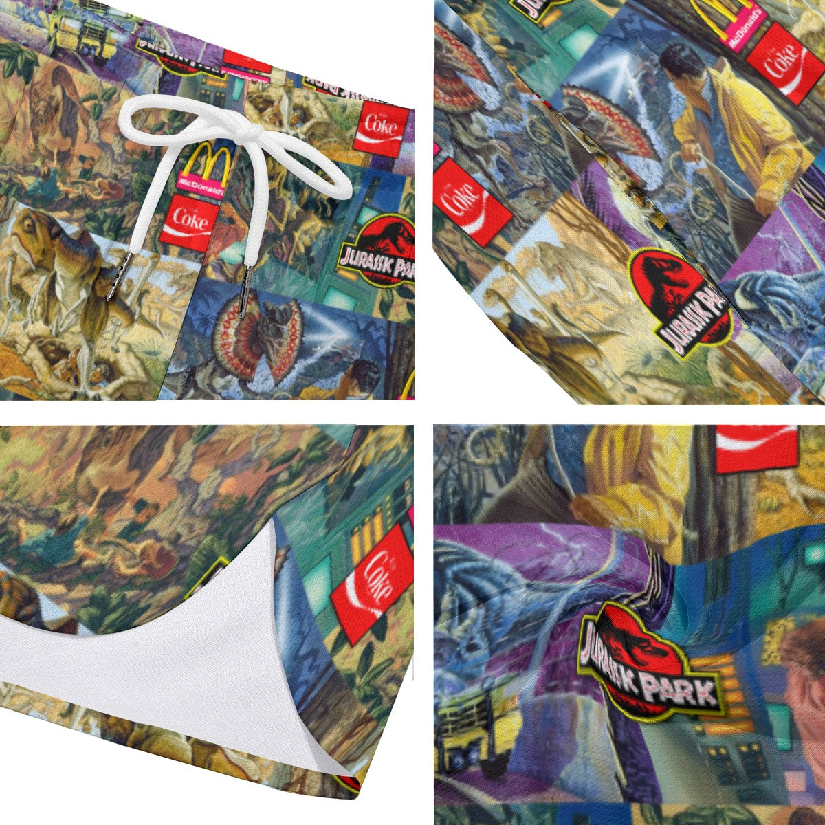 Collect All 4! Dudes Drawstring Chill Gym Shorts
