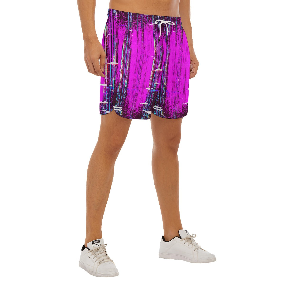 Static Box Dudes Drawstring Chill Gym Shorts