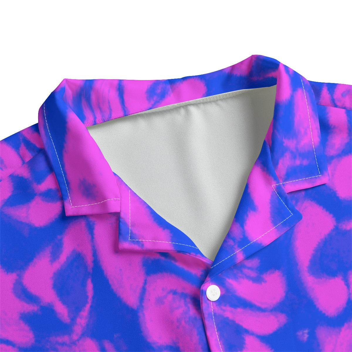 Pinkadelic Dudes Button Down Hawaiian Shirt