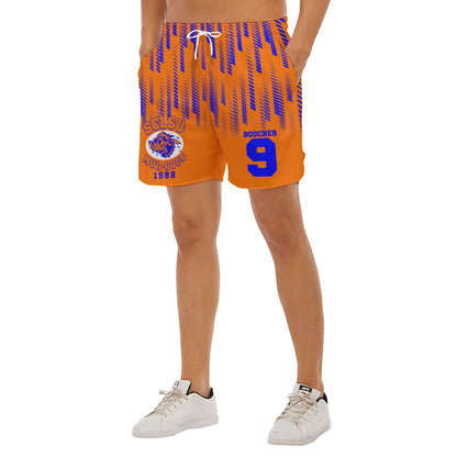 Water Sucks Dudes Drawstring Chill Gym Shorts