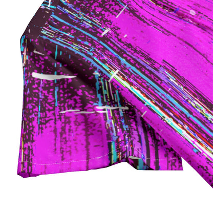 Static Box Dudes Polyester Hawaiian Button Down Shirt