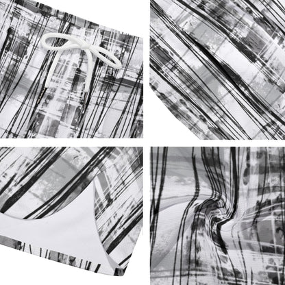 NY Swirl Dudes Drawstring Chill Gym Shorts