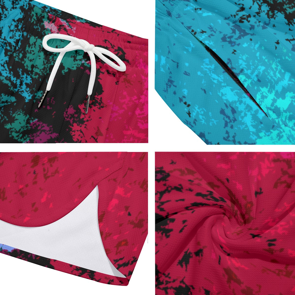 Saved By The Shell Dudes Drawstring Chill Gym Shorts